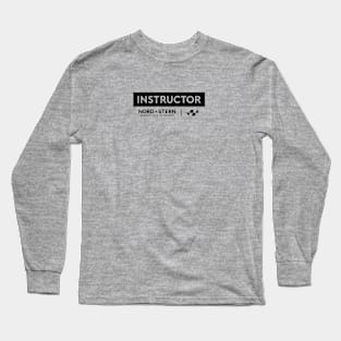 Instructor - Black Logo Long Sleeve T-Shirt